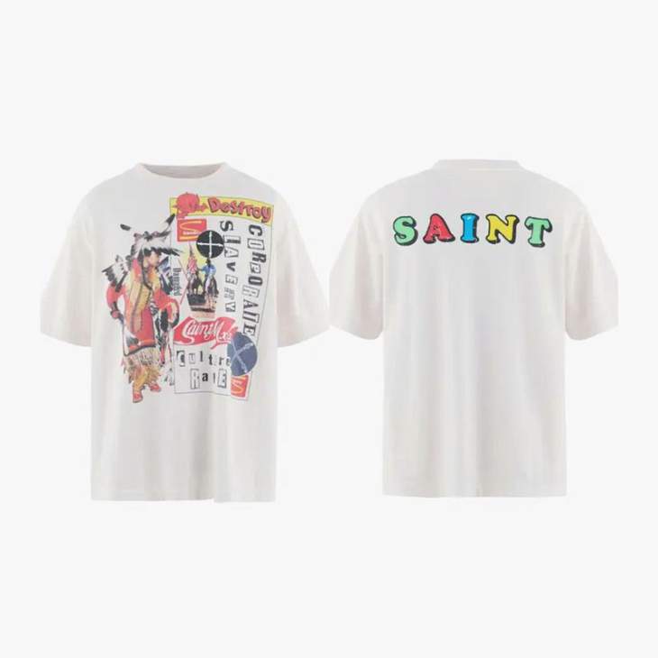 Picture of Saint Laurent T Shirts Short _SKUSaintMichaelS-XLsjtx80872077